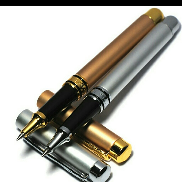 EXECUTIVE HIGH END LUXURY ROLLERBALL PEN GOLD - Picture 2 of 6